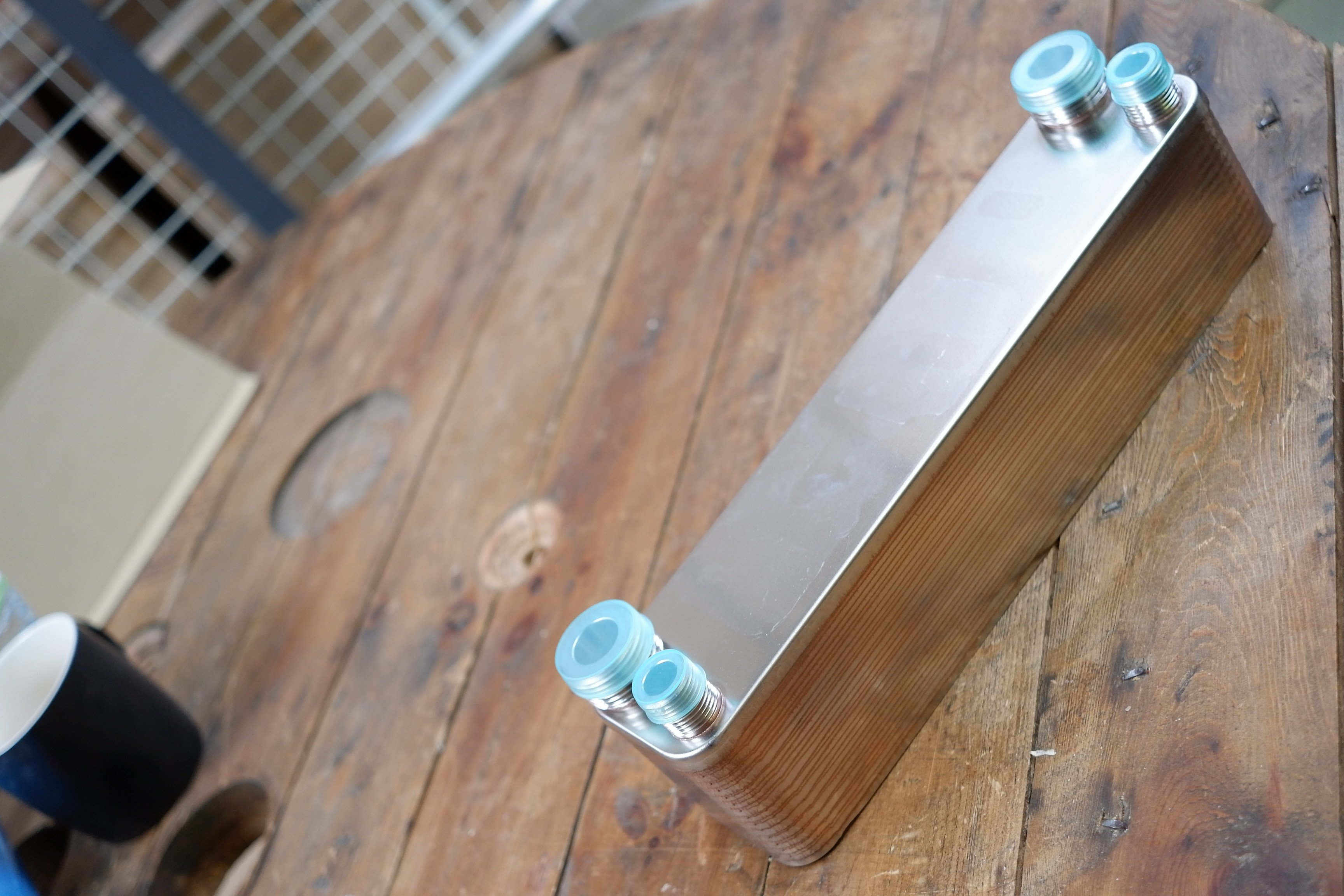 Brewing Equipment Stainless Steel Plate Chiller 30 Plate 125kw The