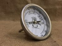 Bi-Metal 3Dial Weldless Temperature Gauge 40mm Stem"