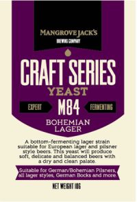Mangrove Jack's Bohemian Lager Yeast