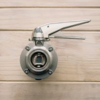 VALVE 1.5 inch TC SQUEEZE TRIGGER ALL STAINLESS BUTTERFLY
