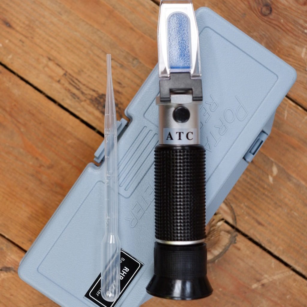Optical Refractometer Take Wort Gravity Readings Easily