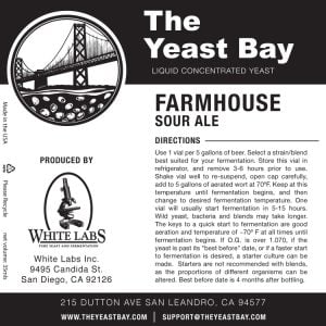 WLP4675 FARMHOUSE SOUR ALE BB: