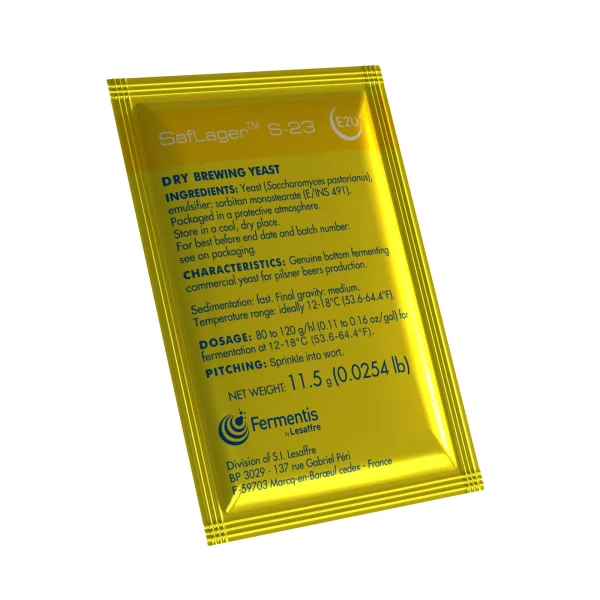 Fermentis SafAle S-23 Yeast