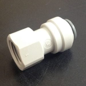 John Guest 3/8 Female thread to 3/8 line adapter