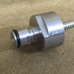 Stainless Carbonation & line cleaning Cap