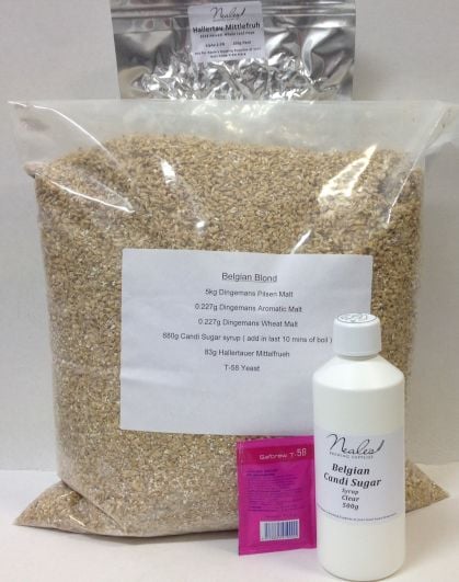 ROBS RECIPES Belgian Blond Recipe Kit
