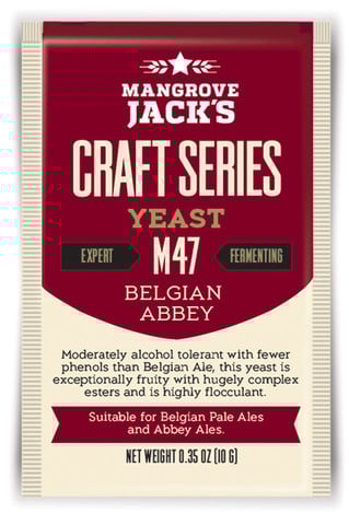 Mangrove Jacks Belgian Abbey M47 Yeast