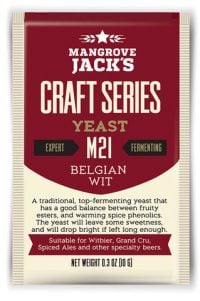 Mangrove Jacks Belgian Wit M21 Yeast