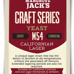 Mangrove Jacks Californian Lager M54 Yeast