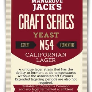 Mangrove Jacks Californian Lager M54 Yeast