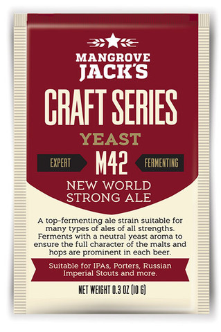 Mangrove Jacks New World Strong Ale M42 Yeast