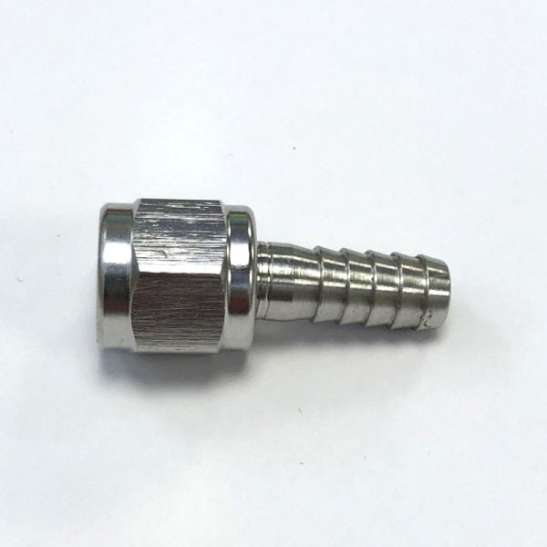 Stainless Nut and Barb for Corny Keg Disconnects