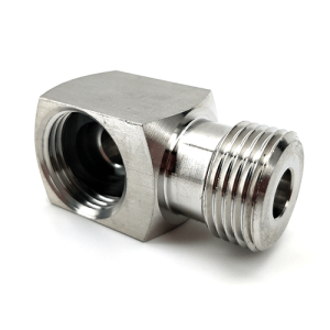 Low Profile Elbow Bend - 5/8" Female to 5/8" Male Right Angle Adaptor