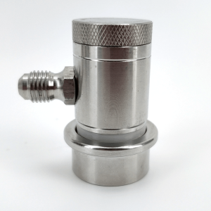 Stainless Ball lock Disconnect Gas - Threaded