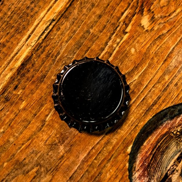 200 x Black Crown Caps - 26mm Bottle Caps With Oxygen-Scavenging Liner