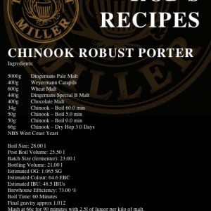 Rob’s Chinook Robust Porter