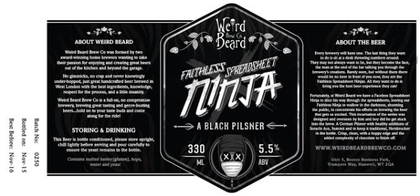 Weird Beard Recipe Ninja