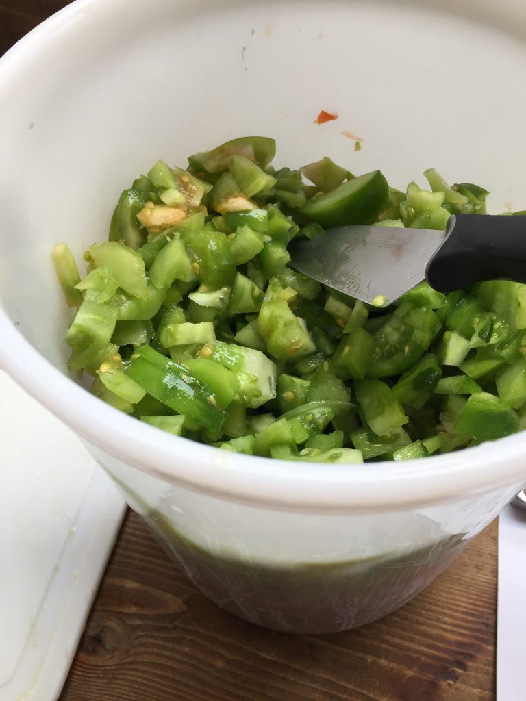 Green Tomato beer with Kveik Yeast