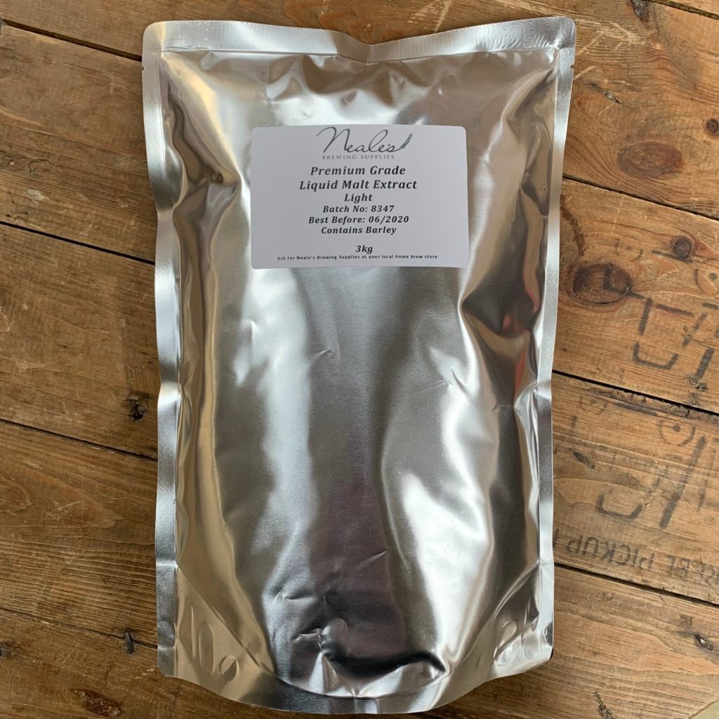 Premium Grade Light Liquid Malt Extract 3kg Pouch The Malt Miller