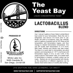 WLP4682 LACTOBACILLUS BLEND BB:
