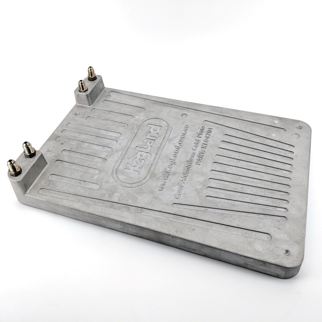 Cast Aluminium Cold Plate - Two Circuit 