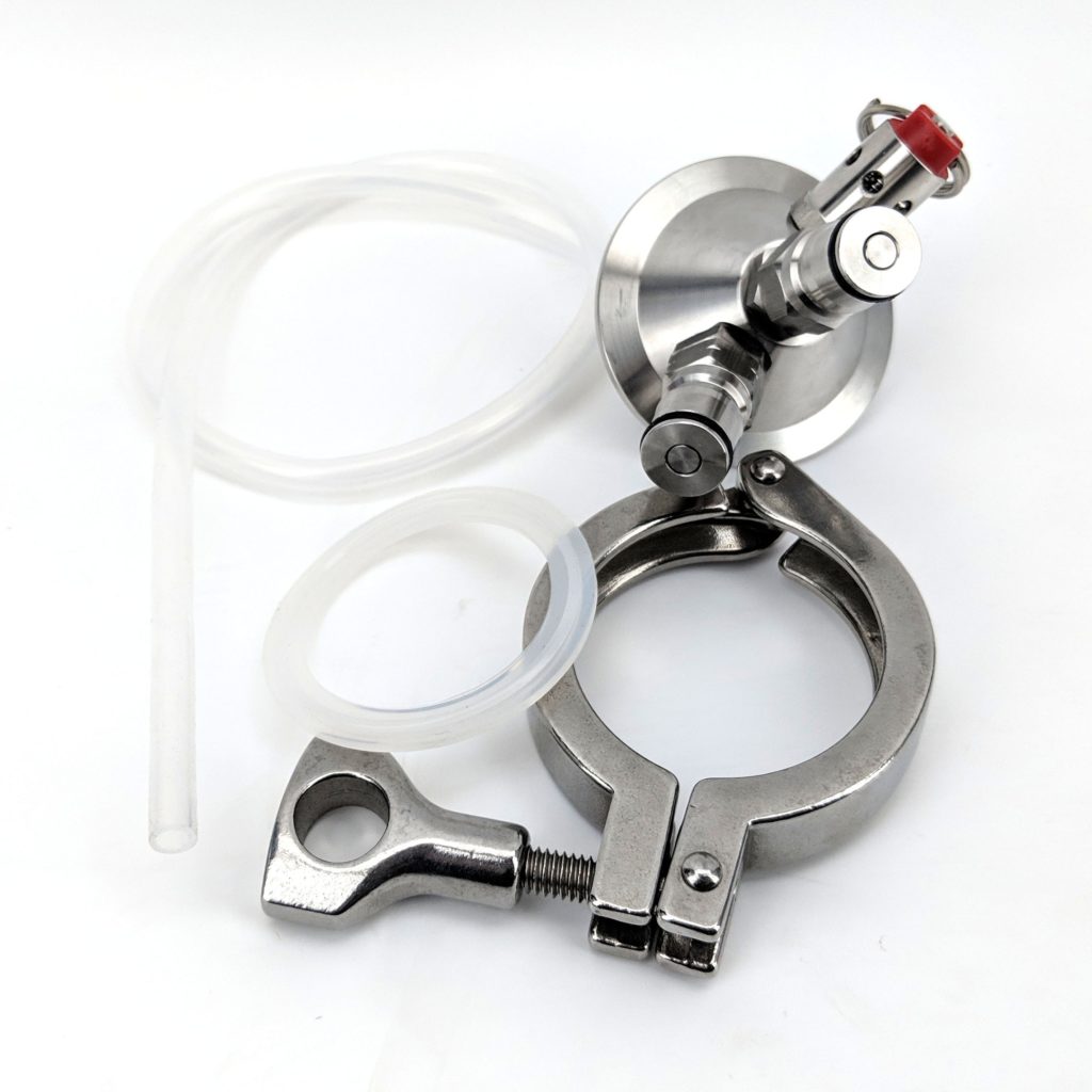 Ball Lock Tapping Head to 2inch TriClover Keg Adaptor)
