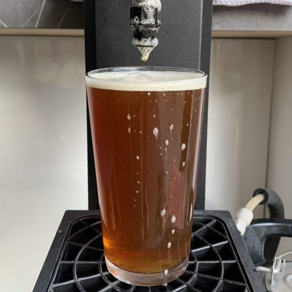 Pint of cask bitter