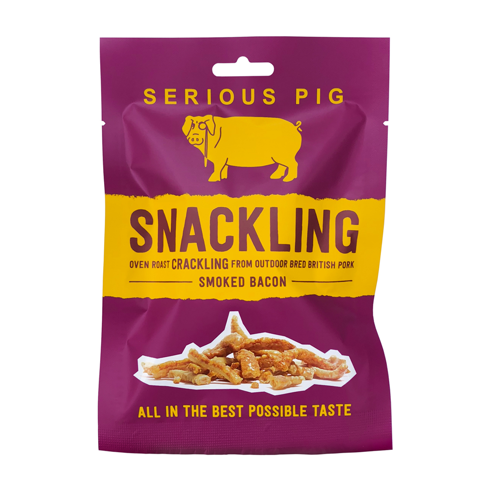 serious pig snackling smoked bacon malt miller