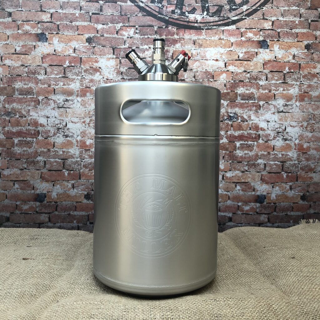 TMM 5 Litre Stainless Keg with Dispense Lid The Malt Miller