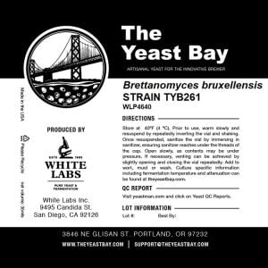 WLP4640 BRETTANOMYCES BRUXELLENSIS - STRAIN TYB261 BB: