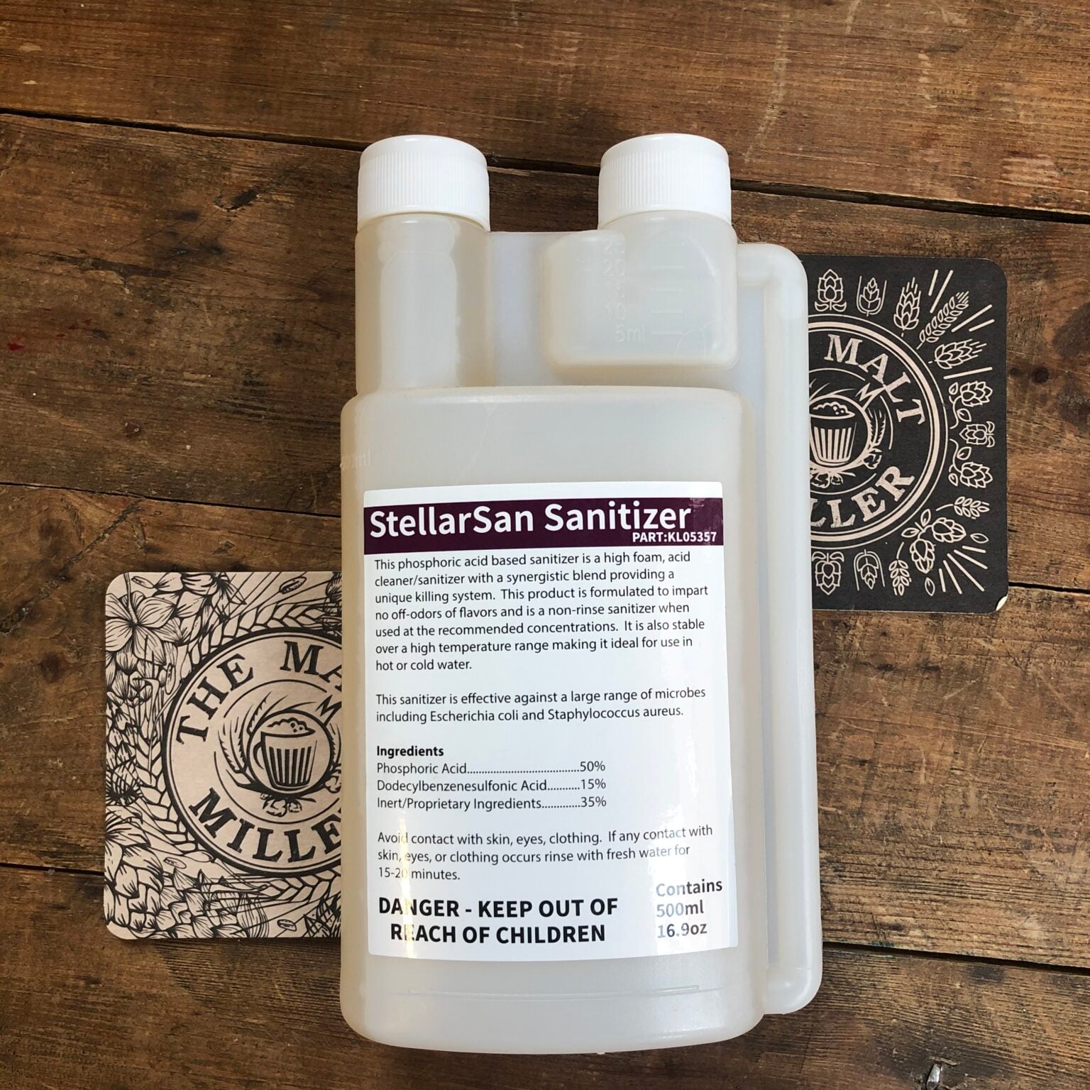 No Rinse Sanitiser for Home brewing Safe and Easy to Use