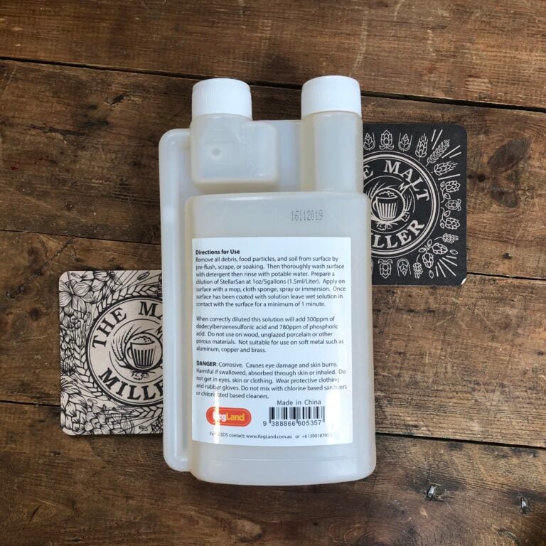 No Rinse Sanitiser for Home brewing Safe and Easy to Use