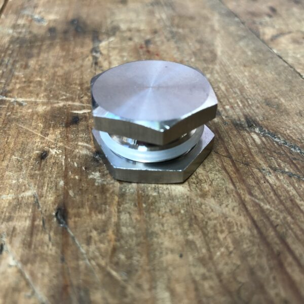 Stainless Steel 21mm Hole Plug The Malt Miller