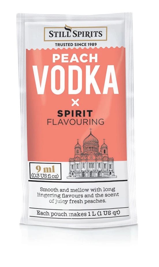 JUST ADD VODKA PEACH VODKA FLAVOURING BB 082022 The Malt Miller