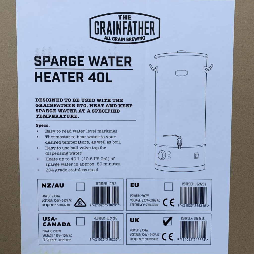 Brew in the Bag 40L Electric Home Brew Kettle Kit