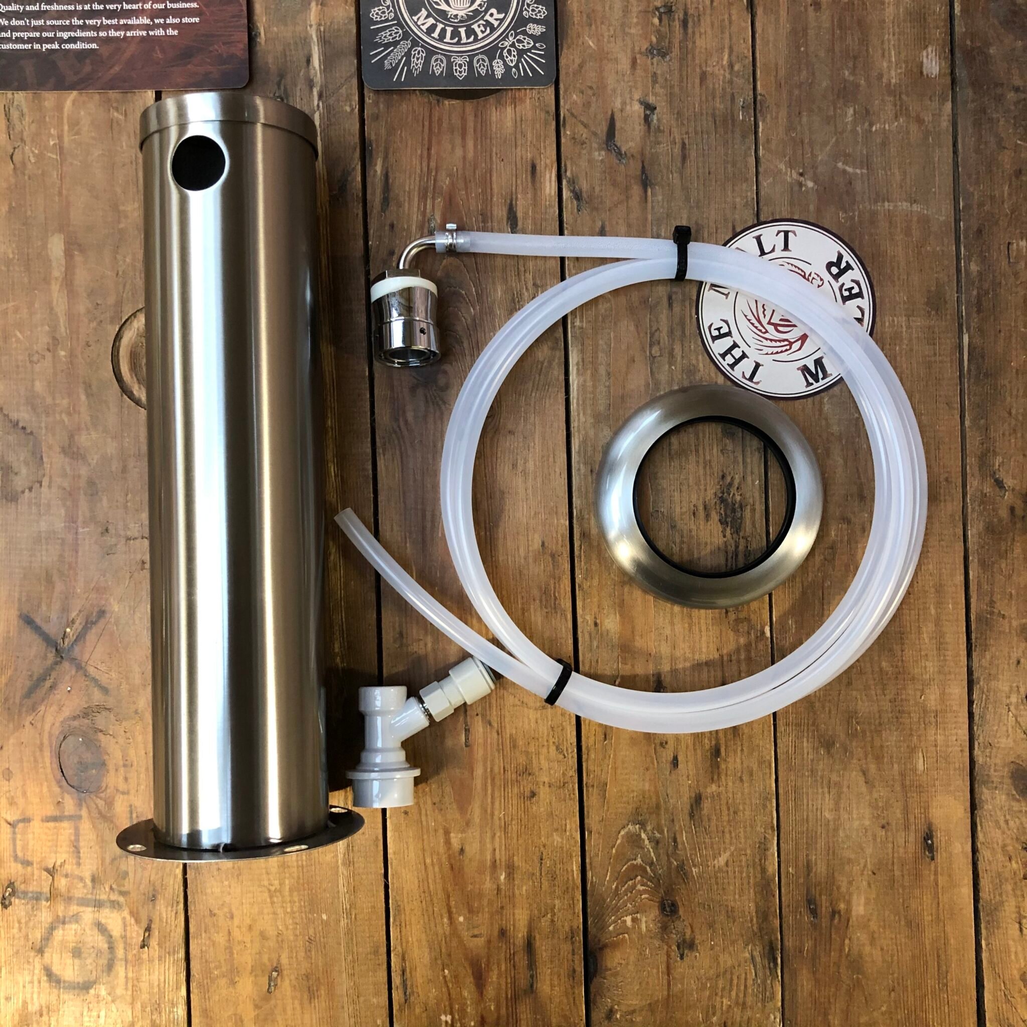 Kegerator Kit Single Tap Tower PERLIC FAUCETS The Malt Miller