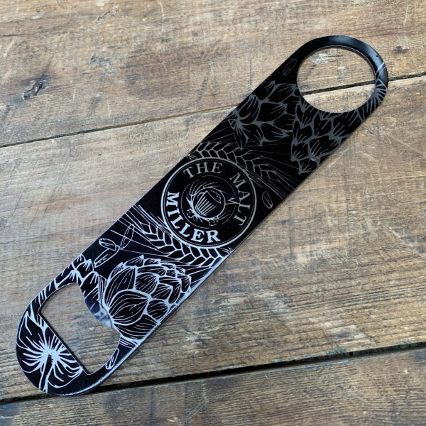 bar blade black silver
