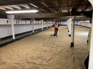 Floor malting barley