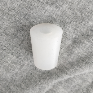 Silicone Bung 17.5mm x 22.5mm Bored for Airlock / Blow Off Tube