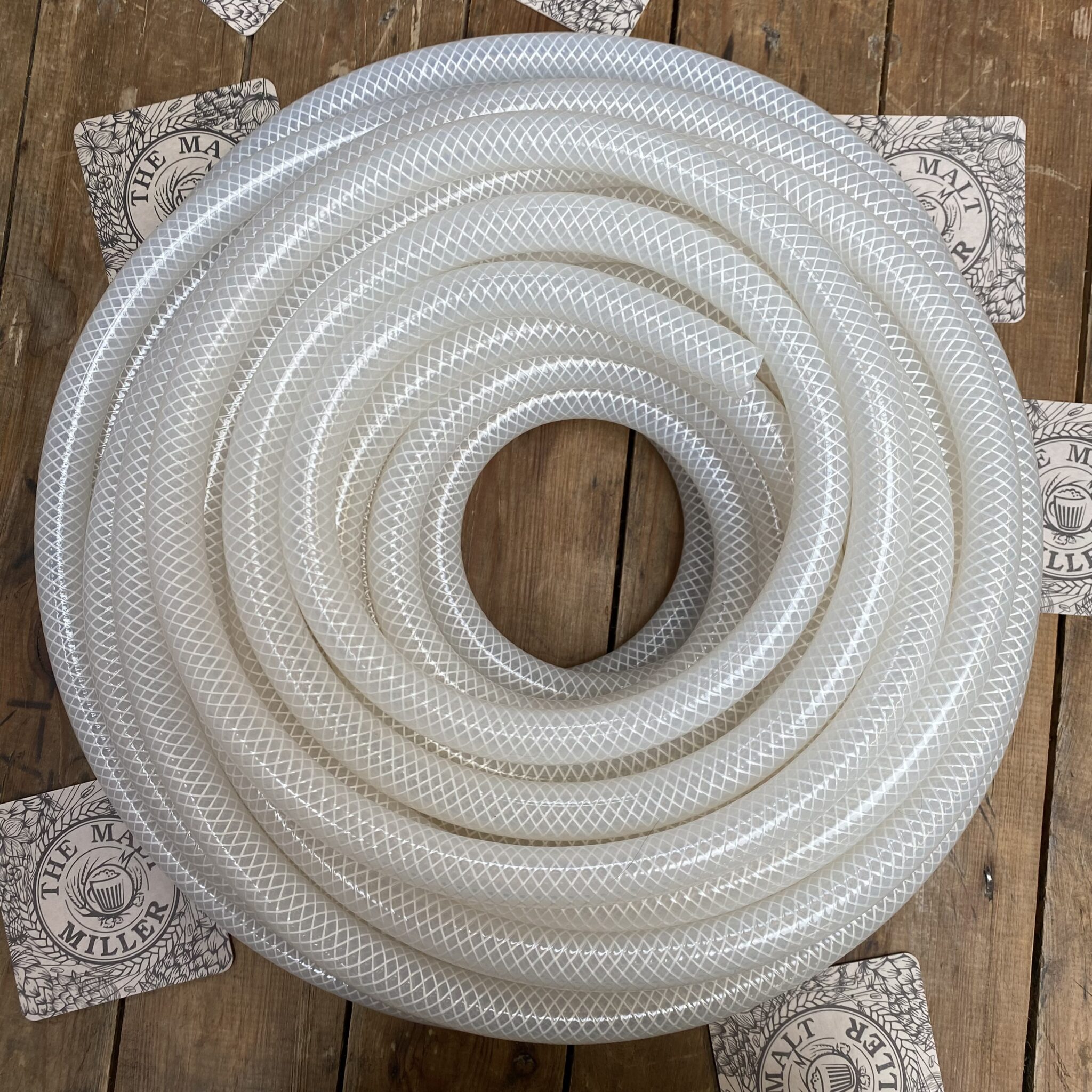 Reinforced Platinum Cured Silicone Tubing 12.7mm ID 19.9mm OD The