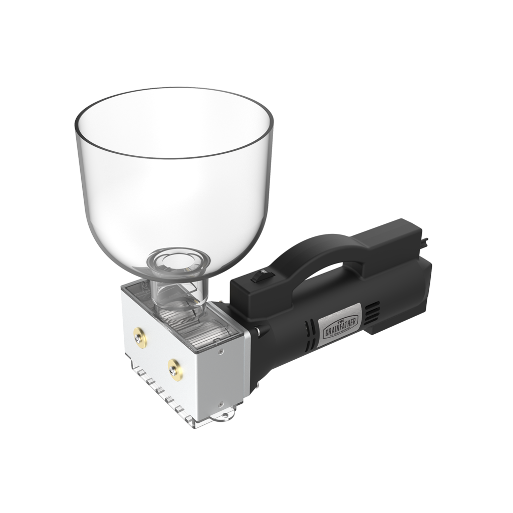 Grainfather Electric Grain Mill + Bamboo Mounting Board