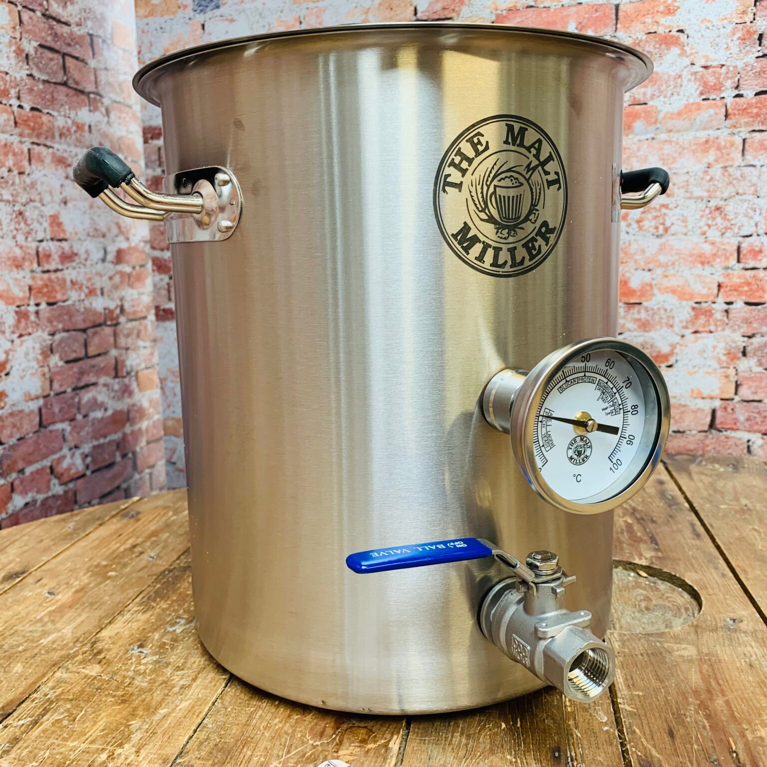 12L (3 US Gal) Stainless Steel Brew Kettle £110.00