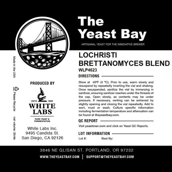 LOCHRISTI+BRETTANOMYCES+BLEND+WLP4623