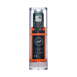 TILT HYDROMETER AND THERMOMETER, UPDATED VERSION - Orange