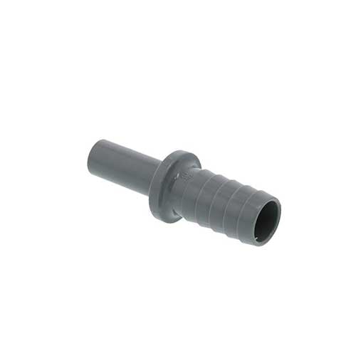 John Guest 3/8 Stem to 1/2 Hose Barb - Join 1/2 silicone tube