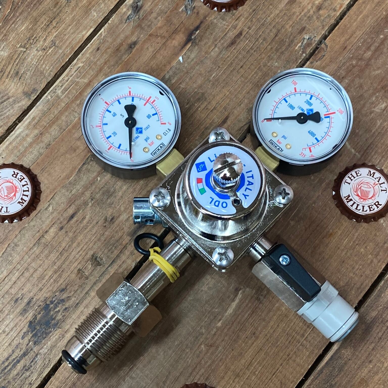 Premium Mixed Gas Regulator Serve beer with Nitrogen The Malt Miller