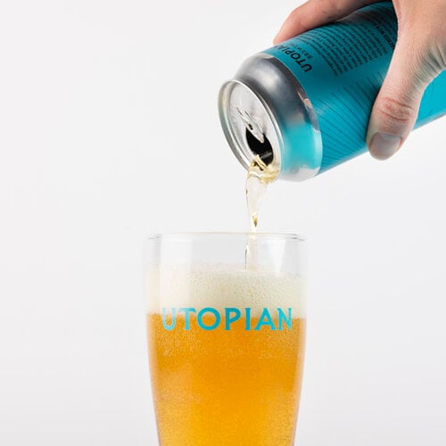 Utopian Premium British lager - The Malt Miller