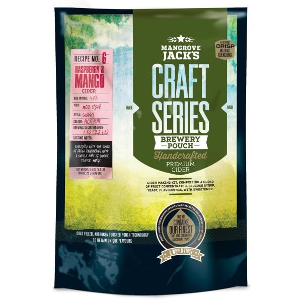 mangrove Jacks raspberry cider