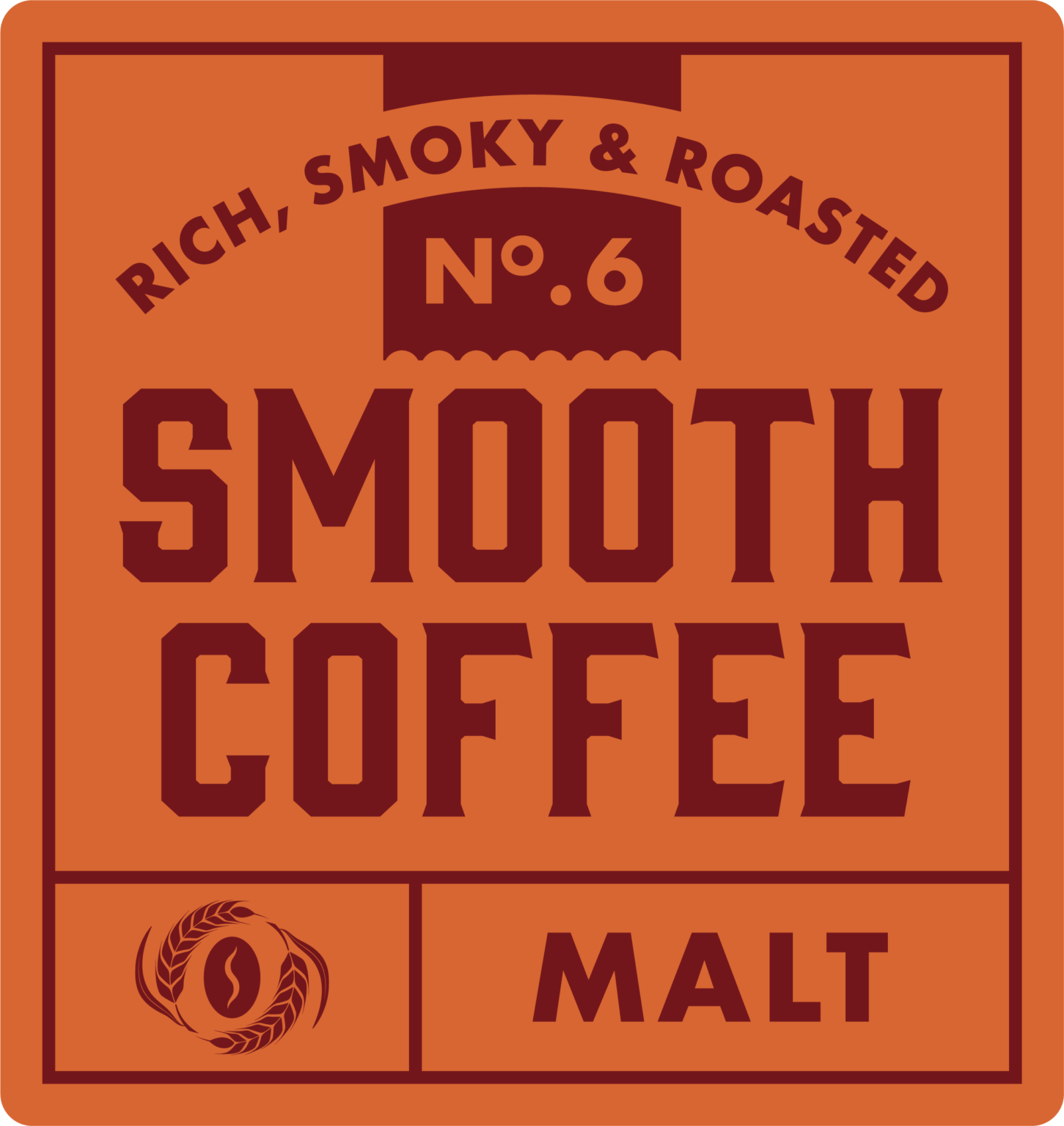 Crisp Smooth Coffee Malt Small Batch No.6 The Malt Miller