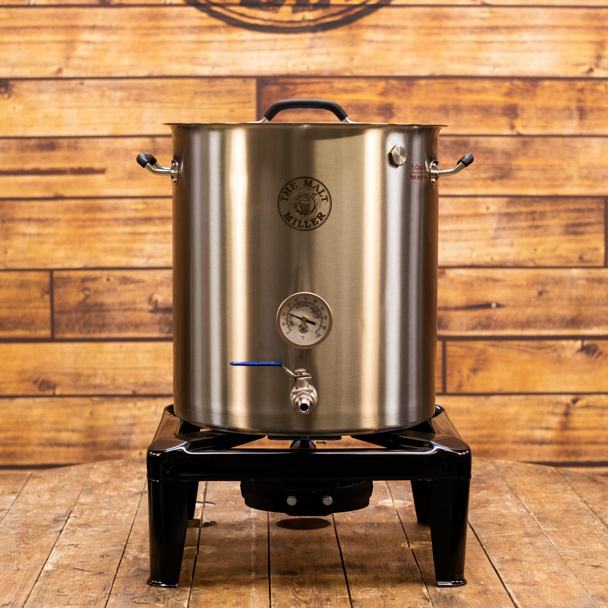 35 Litre Stainless Kettle & Burner Combination The Malt Miller